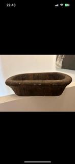 Aura Peeperkorn Olijfbak, trog, XXL, hout, schaal, Huis en Inrichting, Woonaccessoires | Schalen en Manden, Ophalen of Verzenden