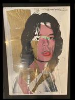 Andy Warhol - Mick Jagger Zeefdruk, Antiek en Kunst, Kunst | Tekeningen en Foto's, Ophalen