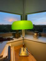 Groene notarislamp, Ophalen of Verzenden, Zo goed als nieuw, Glas, Minder dan 100 cm