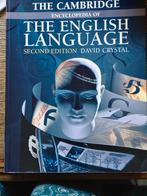 Cambridge Encyclopedia of the English Language, Boeken, Ophalen of Verzenden, Gelezen, Overige onderwerpen, David Crystal