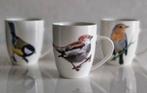 Drie Bekers Vogels, Huis en Inrichting, Keuken | Servies, Ophalen of Verzenden, Zo goed als nieuw, Overige stijlen, Kop(pen) en/of Schotel(s)