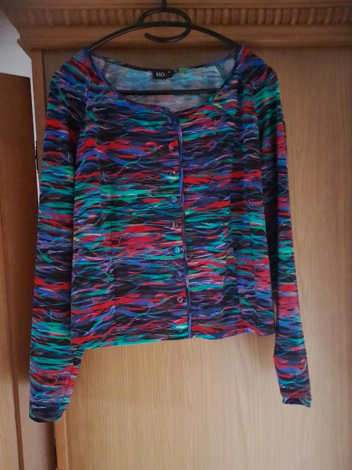 Bloesje vestje van Moq travelstof valt als L, Kleding | Dames, Blouses en Tunieken, Zo goed als nieuw, Maat 42/44 (L), Ophalen of Verzenden