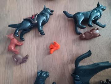 Playmobil Dieren Set Honden, paard, eekhoorn, schaap, aap, beschikbaar voor biedingen