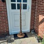 Vintage houten vloerlamp, Huis en Inrichting, Lampen | Vloerlampen, Ophalen, Zo goed als nieuw, 150 tot 200 cm