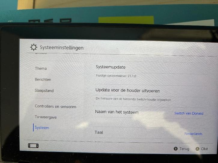 Nintendo Switch (2019), Spelcomputers en Games, Spelcomputers | Nintendo Switch, Gebruikt, Switch Original, Met 2 controllers