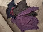 Leuke kleding set: 2 shirts en 1 paarse trui, Kleding | Dames, Overige Dameskleding, Ophalen of Verzenden, Gedragen