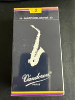 Vandoren Traditional rieten altsax sterkte 2, ongebruikt, Muziek en Instrumenten, Ophalen of Verzenden, Nieuw, Saxofoon