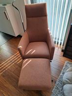 Fauteuil met voetenbankje - Zo goed als nieuw!, Ophalen, 75 tot 100 cm, Zo goed als nieuw, Metaal
