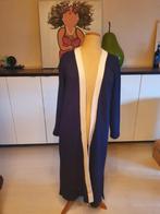 Zgan! mooi blauw lang vest van Yoek maat 42/44!, Yoek, Maat 42/44 (L), Zo goed als nieuw, Verzenden