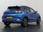 Ford Puma 1.0 EcoBoost Hybrid ST-Line Vignale | Leder | Pano, Voorwielaandrijving, 125 pk, Blauw, Leder en Stof
