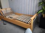 Extra lang elektrisch verstelbaar bed, Ophalen, 90 cm, Hout, 220 cm