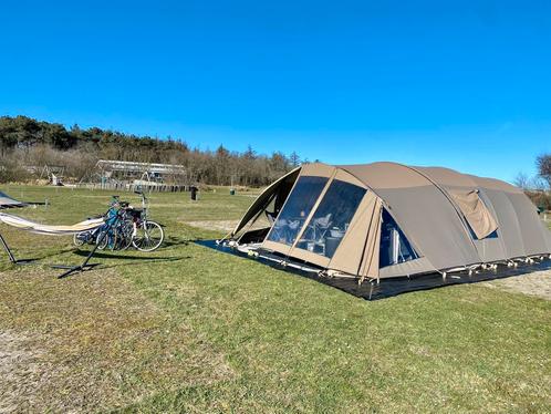 Last minute tent op camping stortemelk vlieland, Caravans en Kamperen, Tenten, meer dan 6, Ophalen