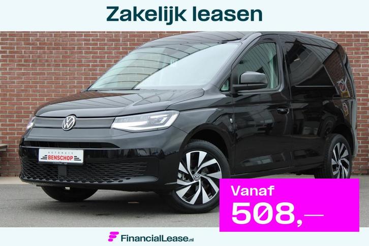 Volkswagen Caddy Cargo 2.0 TDI 122PK DSG Style |LED|DIGITAL-, Auto's, Bestelauto's, Bedrijf, Lease, Financial lease, ABS, Achteruitrijcamera