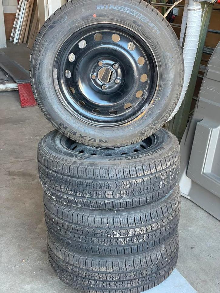 Winterbanden op velg voor peugeot Expert tot bj 2014, Auto-onderdelen, Banden en Velgen, Banden en Velgen, Winterbanden, 16 inch