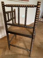Antieke Bobbin Stoel met Riet Zitting, Antiek en Kunst, Ophalen