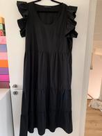 Zwarte maxi jurk Zanzea 44 xxl, Kleding | Dames, Ophalen of Verzenden, Onder de knie, Zo goed als nieuw, Zwart