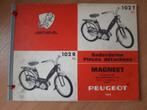 Peugeot bromfiets 102 R en T Onderdelencatalogus 1968, Motoren, Handleidingen en Instructieboekjes, Overige merken