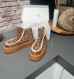 Superleuke hippe leopard boots maat 39 (vallen klein) NIEUW, Bruin, Snowboots, Nieuw, Ophalen of Verzenden