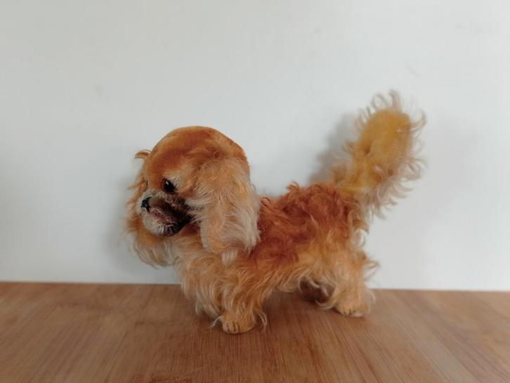 Vintage Pekingees Knuffel Steiff, Antiek en Kunst, Antiek | Speelgoed, Ophalen of Verzenden