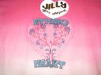 Nieuw MOOI JILLY SHIRT met Hart 100% katoen maat 164, Nieuw, Meisje, Ophalen of Verzenden, Jilly