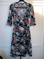 King Louie Bloemenjurk - Maat M, Maat 38/40 (M), Zwart, Ophalen of Verzenden, Zo goed als nieuw