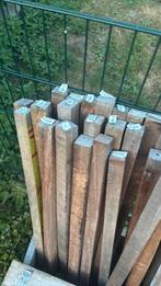 Hardhouten paaltjes 30 stuks, Ophalen, Zo goed als nieuw, Minder dan 180 cm, Palen