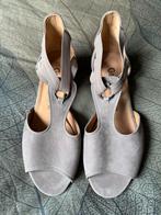 Gabor suede sandalen maat 38 breedte H nieuw laag hakje, Bruin, Nieuw, Sandalen of Muiltjes, Ophalen of Verzenden