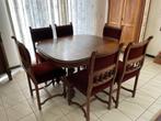 antieke tafel + stoelen, Antiek en Kunst, Ophalen of Verzenden