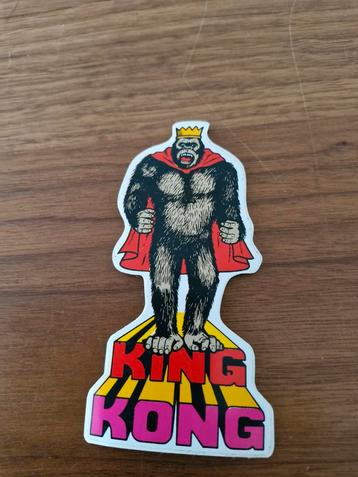 2380 King Kong Stickers 8 verschillende  beschikbaar voor biedingen