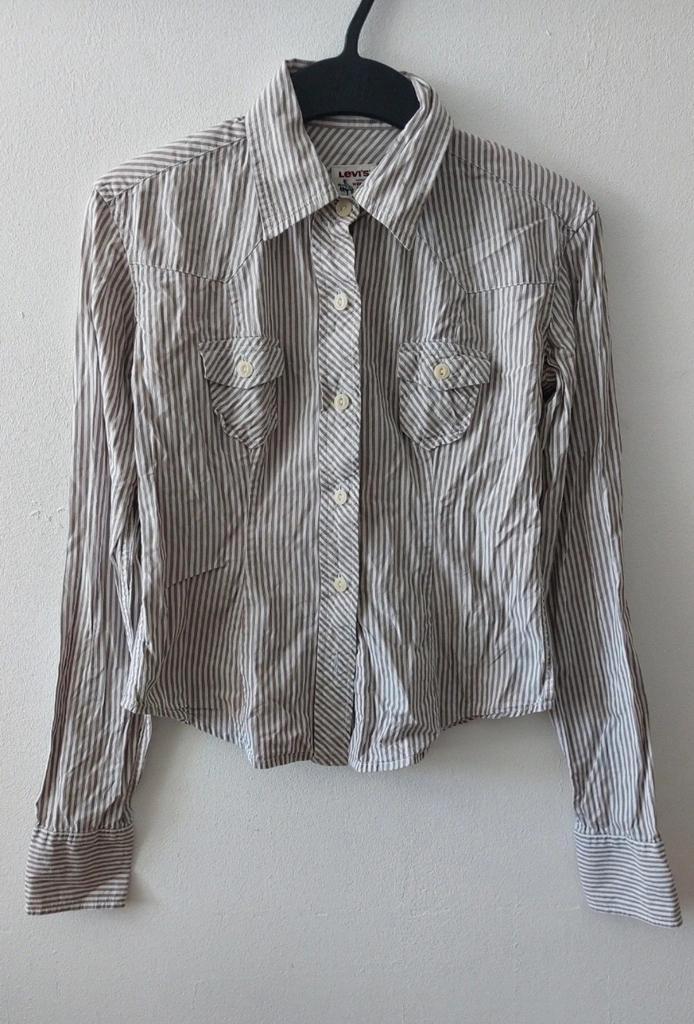 Vintage 70s Levis Western Wear blouse overhemd shirt S, Kleding | Dames, Blouses en Tunieken, Gedragen, Maat 36 (S), Ophalen of Verzenden