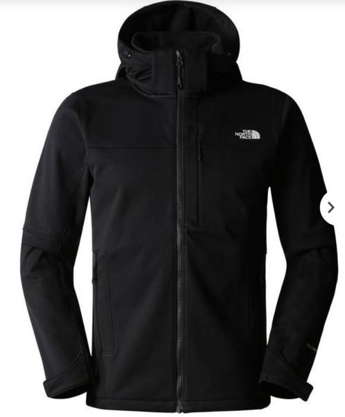 Te koop: The North Face Softshell – Zwart, maat L, Sport en Fitness, Bergsport en Wandelen, Zo goed als nieuw, Kleding, Ophalen of Verzenden