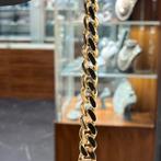 14k gouden armband cuban schakel dik model, Ophalen of Verzenden, Nieuw, Goud