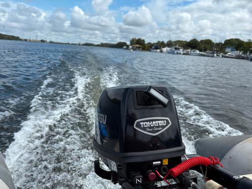 Tohatsu 5 en 6 pk 4 takt kortstaart proefvaren mogelijk!, Watersport en Boten, Buiten- en Binnenboordmotoren, Gebruikt, Benzine