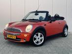 Mini Mini Cabrio 1.6 One Pepper, Auto's, Mini, Gebruikt, Cabriolet, 4 stoelen, Leder en Stof