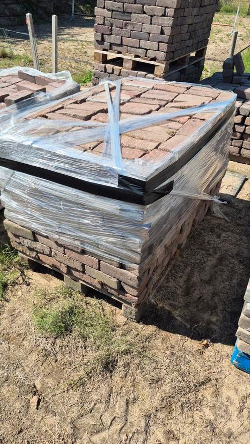 ✅️🧱7M2 GEBAKKEN DIKFORMATEN.  ZEVENDUIMERS, Tuin en Terras, Tegels en Klinkers, Gebruikt, Klinkers, Keramiek, 10 m² of meer, Ophalen of Verzenden