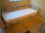 Eenpersoons bed (kind) 90x190 cm, Ophalen, 90 cm, Eenpersoons, Wit