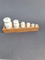 Poolse gewichten 6 stuks 1940, Ophalen of Verzenden