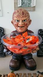 Halloween Freddy Krueger snoepschaal / candy holder, Verzamelen, Film en Tv, Zo goed als nieuw, Ophalen