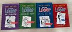 Het leven van een Loser - 4 Boeken, Jeff Kinney, Fictie algemeen, Ophalen of Verzenden, Zo goed als nieuw