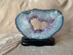 Amethist Plak op Voetstuk - 30x20x3cm, Ophalen of Verzenden, Nieuw