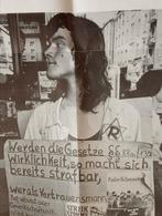Oscar van Alphen en Ger Dekkers poster eind jaren zeventig, Verzamelen, Posters, Verzenden, Gebruikt, A1 t/m A3, Rechthoekig Staand