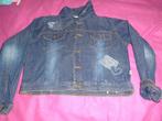 leuk spijkerjack mt 158/164 als nieuw, Ophalen of Verzenden, Zo goed als nieuw, Meisje, Jas