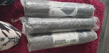 Te koop 3 shaggy plus kleedjes grijs glitter 60x100 beschikbaar voor biedingen