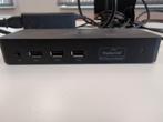 Dell d3100 docking station 4k HD, Computers en Software, Docking station, Tablet, Ophalen of Verzenden, Zo goed als nieuw