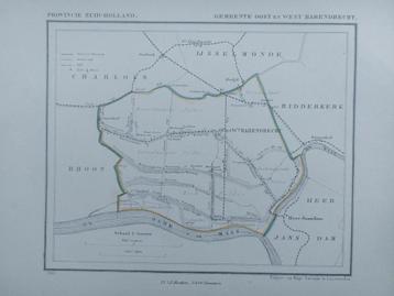 AG12 / Litho van J. Kuyper uit 1867 van Barendrecht ZH beschikbaar voor biedingen