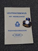 Legitimatiebewijs Het Nederlandse Padvinders Gilde + speld, Ophalen of Verzenden, Zo goed als nieuw, Embleem, Speld of Insigne