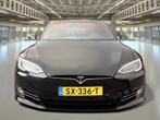 Tesla Model S 75D Base Enhanced Autopilot Luchtvering Panora, Stof, Gebruikt, Model S, Zwart