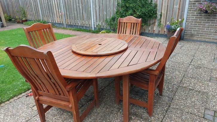 Ruime tuinset van Outdoor Warehouse, Zuid-Afrika, Tuin en Terras, Tuinsets en Loungesets, Gebruikt, Ophalen