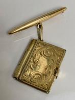 Antiek broche fotoboekje, Ophalen of Verzenden, Overige materialen, Broche