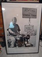 Steve Mcqueen en Reservoir Dogs 2 vintage grote filmposters, Verzenden, Zo goed als nieuw, Film, Poster